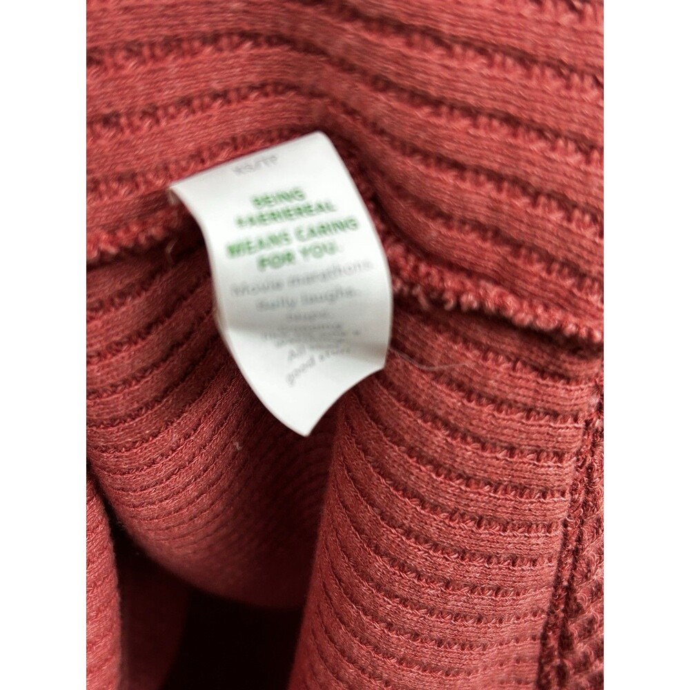 Aerie LumberJane Top Size XS Waffle Weave Button Front Slouchy Oversized Shacket - Picture 6 of 7